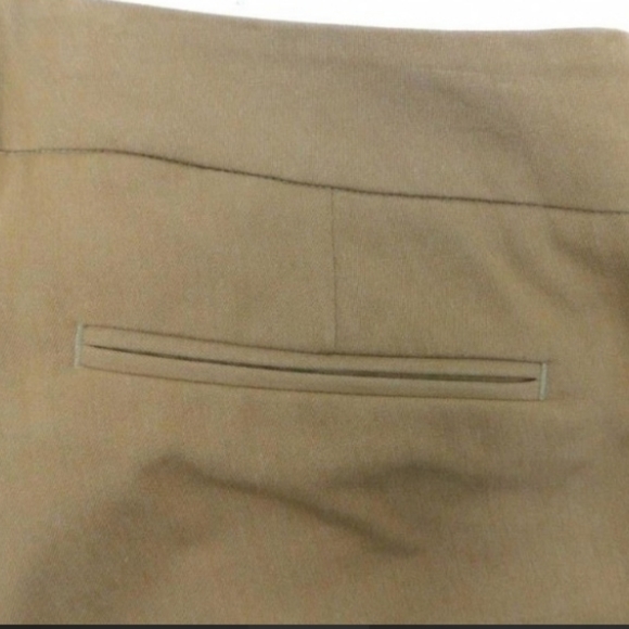 ECRU Tan/White Skinny Beck Pants Sz 6 - Picture 2 of 8